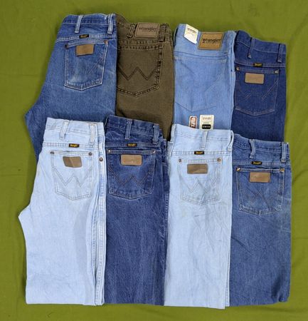 💥 RV3039 Wrangler Zipper Jeans