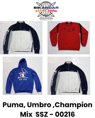 Puma Reebok and Mix Brand Hoodies