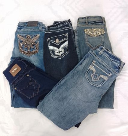 CR7590 Y2K Flare Jeans