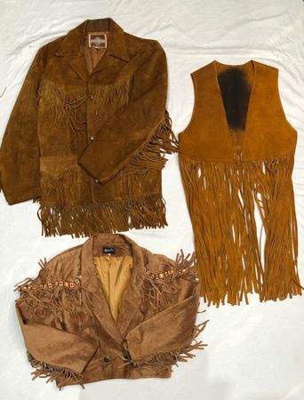 Vintage cowboy jackets and waists