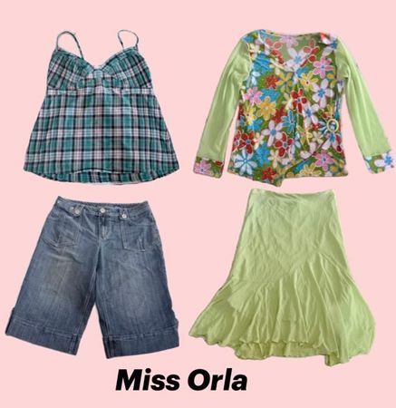 Y2k Summer dressup sets