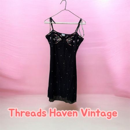 TH#061 Y2K Mini Mesh Dress – Sheer Sexy Bodycon Party Outfit