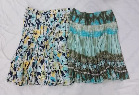CR7595 Y2K Cotton Skirts
