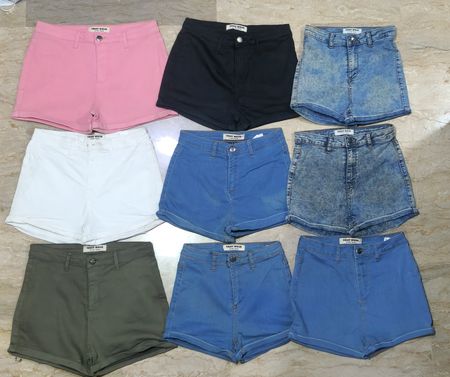 Women's Denim Shorts 57 pcs