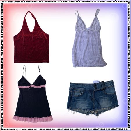 Euphoria Watch-party Picks - tops, dresses, skirts (SS-2255)