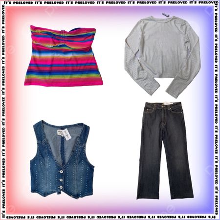Hannah Montana Bundle - Tops, Caot, Pant, Waistcoat, Jacket (SS-2263)