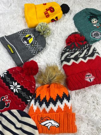 Vintage wool caps