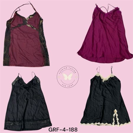 Y2K Aesthetic Slip Dress – Backless Satin Party Dress (GRF-4-188)