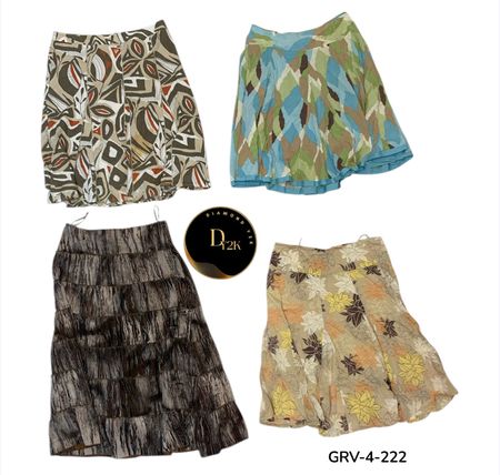 Cotton Skirt – Soft Feel Casual Streetwear  (GRV-4-223)