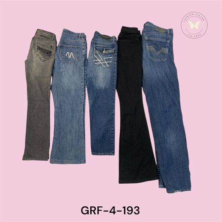 Classic Revival Y2K Wide Leg Jeans – Streetwear Edition (GRF-4-193)