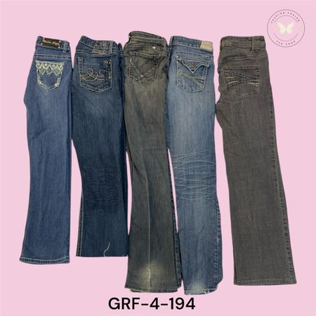 Heritage Y2K Straight Fit Jeans – Timeless Retro Denim (GRF-4-194)