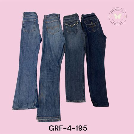 Classic Revival Y2K Wide Leg Jeans – Streetwear Edition  (GRF-4-195)