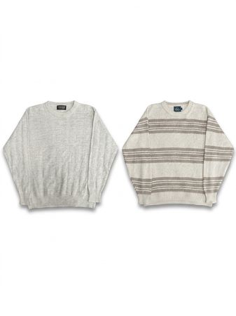 (FV-1184) Summer Solid Color Winter collection knitwear-Sweater