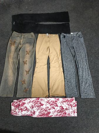 Y2k maxi pants 24 pcis