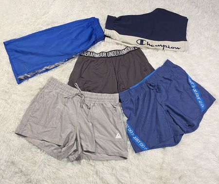 Mix branded sport shorts