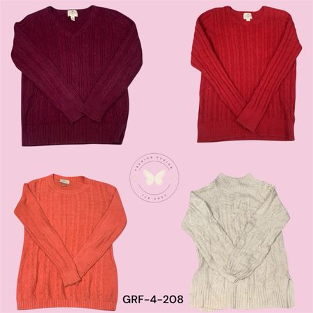 Retro Y2K Cable Knit Net Sweater – Harajuku Inspired Loose Jumper (GRF-4-208)