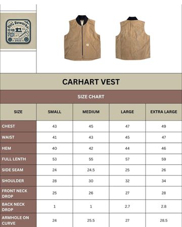 Upcycled Carhartt Vest