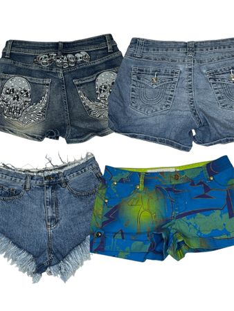 Y2K Micro Mini short | V-T423