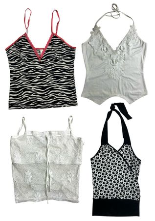 The Y2K Monochromatic Mix Top: TT-207