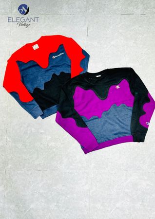 UPCYCLED Champion Sweatshirts - EVM0402