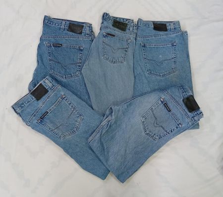 CR7633 Vintage Harley Men’s Jeans