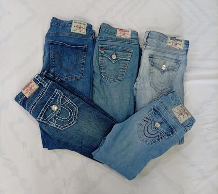 CR7638 Vintage True Religion Men’s & Ladies Jeans