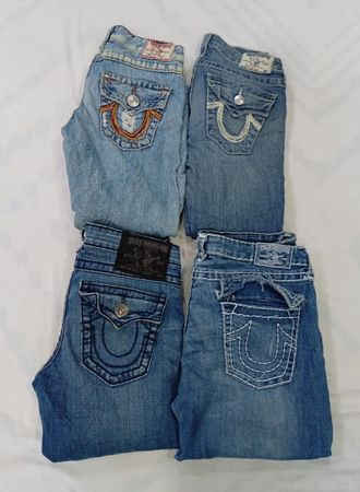 CR7639 Vintage True Religion Men’s & Ladies Jeans
