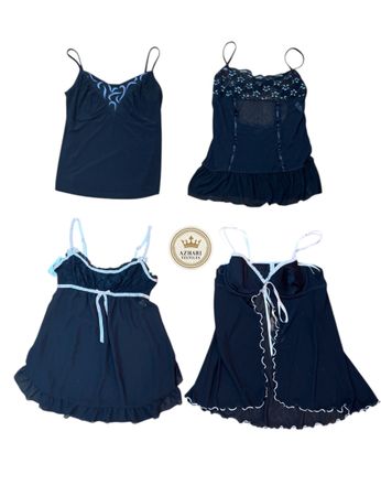 Y2K Black Hot Selling Nighties 15 pcs At 777