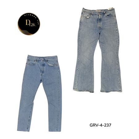 Y2k Levise Jeans – Ästhetische Streetwear-Denim. (GRV-4-2237)