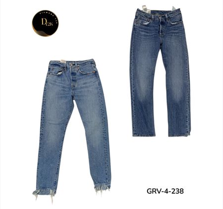 Y2K Modern Jeans – Vintage Inspired Streetwear Denim (GRV-4-2