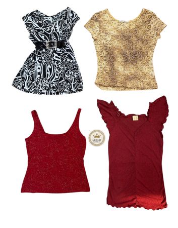 Y2K Tropical Tops 15 pcs At 779