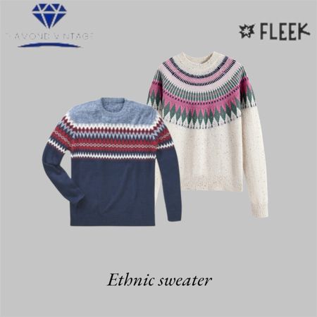 Ethnic sweater