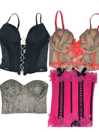 Y2K corset Tops | V-T427