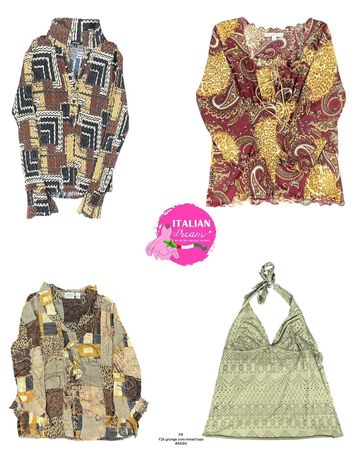 Y2k grunge core mixed tops