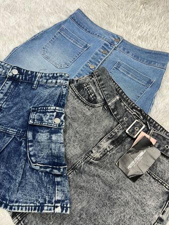 Y2k denim skirts