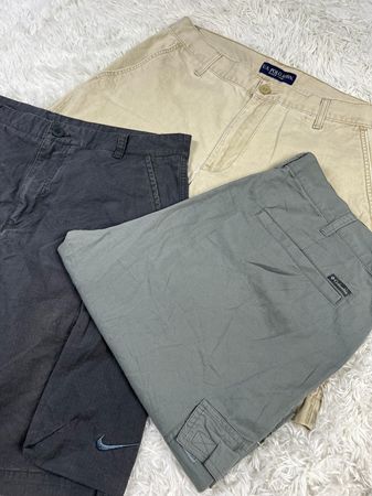 Mix branded cotton shorts