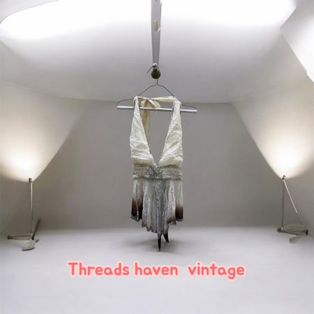 Th#064 Y2K Glam Beaded Crop Top