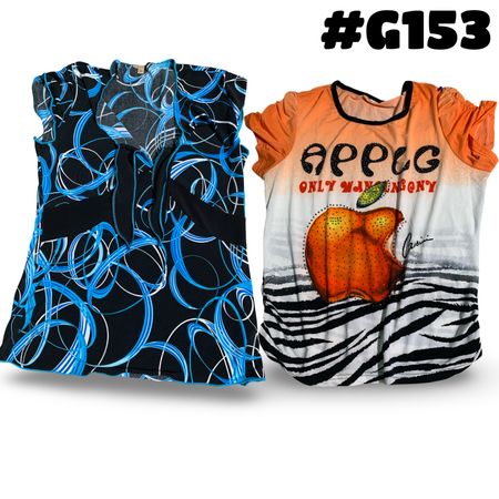 Tops impressos Y2k (brand) etc. #153