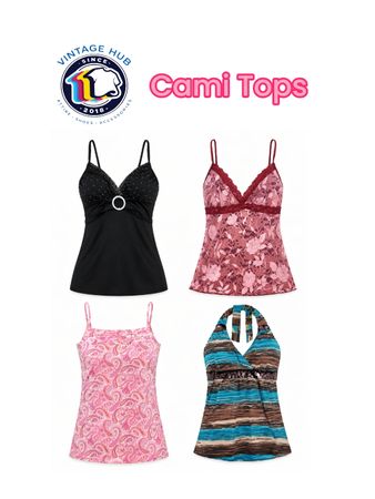 Y2K Cami Tops