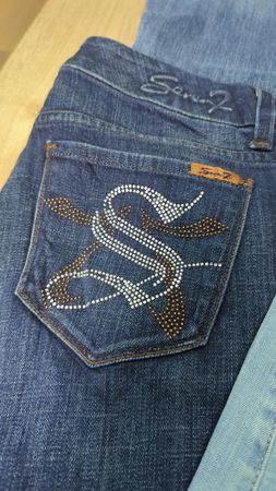 AV-1499 Y2K Style Flare Jeans