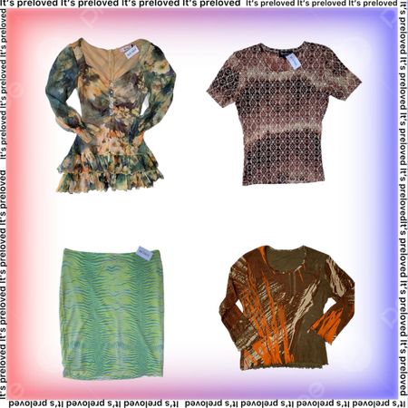 Abstract Art Favourites-tops, dresses and skirts (SS-2276)