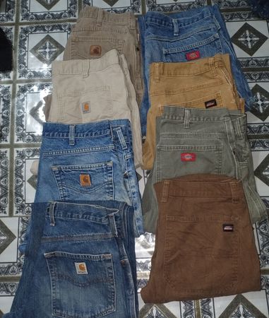Carhartt and Dickies Jeans