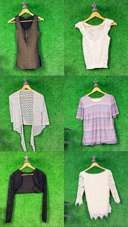 Y2K Mesh Tops | RF-12