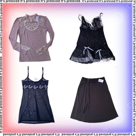 Moody Fairy Core - Y2k tops and Skirt(SS-2280)
