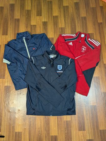 Vintage 90s Y2K Branded Windbreaker Track Jackets |
