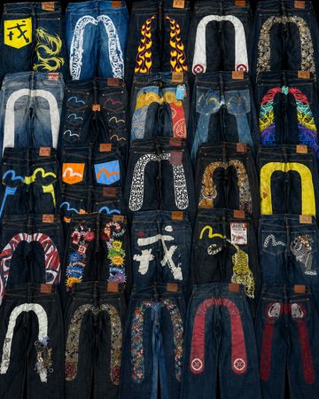 Evisu Diacock Jeans