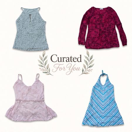 Y2K Cotton Tops and Dresses