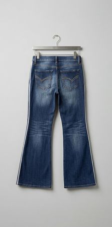 Y2K Embellished Embroidered Jeans