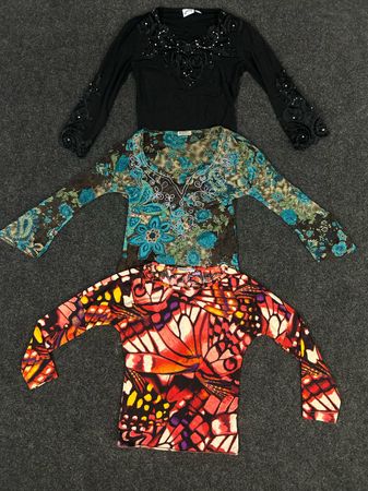 Y2K Femme Statement Tops - [TS-0528]
