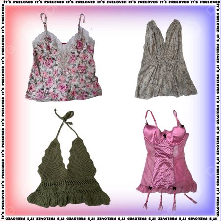 The Ultimate Y2K Soft Girl Wardrobe - Tops, Dresses (SS-2261)